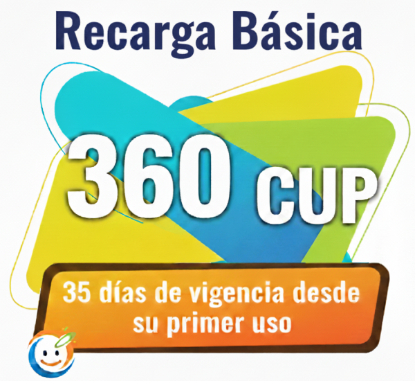 Recarga Básica 360 CUP